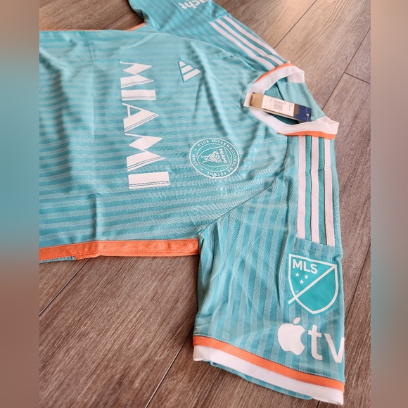 Jersey 2024 Inter Miami Aqua Messi#10 - Picture 5 of 11